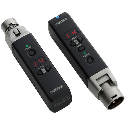 BOSS Digital Sistema Inalámbrico para Micrófono Alcance 70m Uso Sencillo Pilas AA