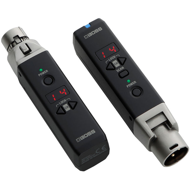 BOSS Digital Sistema Inalámbrico para Micrófono Alcance 70m Uso Sencillo Pilas AA