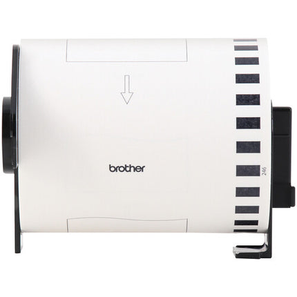 Brother DK2246 Etiquetas de Papel Continuas Negro sobre Blanco 4.07" x 100' Compatibles QL-1050 QL-1100