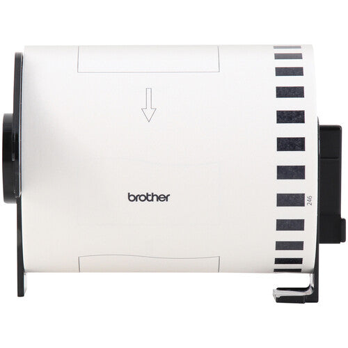 Brother DK2246 Etiquetas de Papel Continuas Negro sobre Blanco 4.07" x 100' Compatibles QL-1050 QL-1100