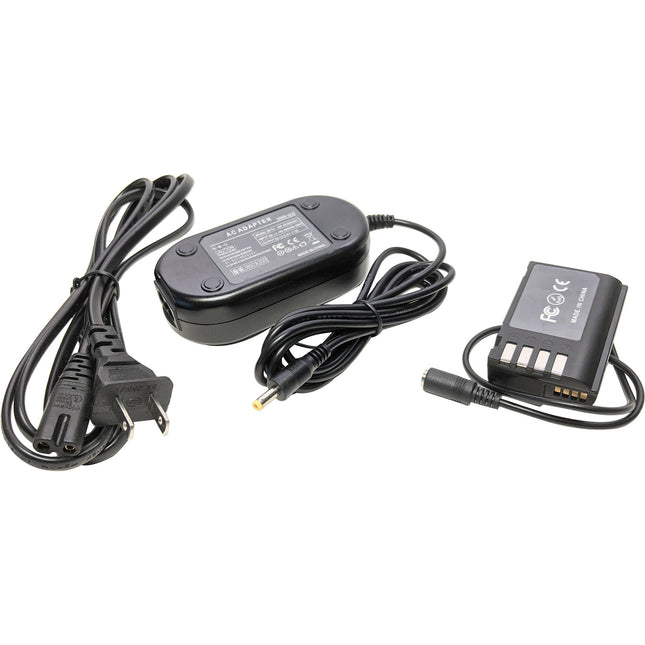 Bescor Panasonic Lumix DC-S5 Kit Acoplador y Adaptador AC para batería Li-Ion