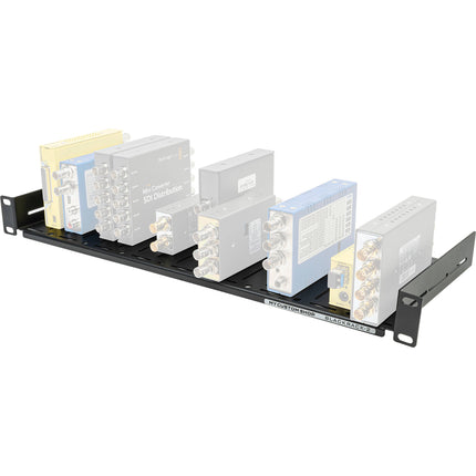 My Custom Shop BLACKRACK-2 Rack para Mini Convertidores 3 RU capacidad 16 unidades