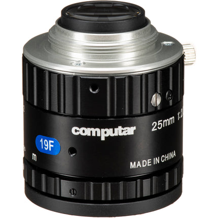 Computar V2520-MPZ Lente de Visión Artificial C-Mount 25mm Focal Fija 1" 20MP