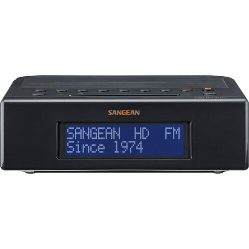 Sangean SG-114 Radio Despertador HD Radio AM FM USB 40 Presets