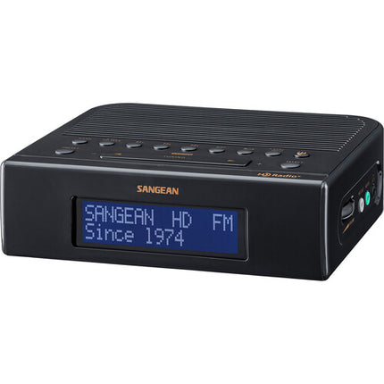 Sangean SG-114 Radio Despertador HD Radio AM FM USB 40 Presets
