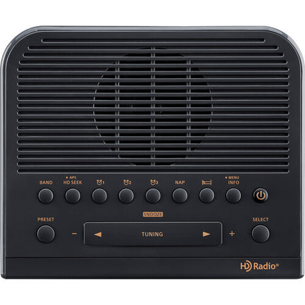 Sangean SG-114 Radio Despertador HD Radio AM FM USB 40 Presets