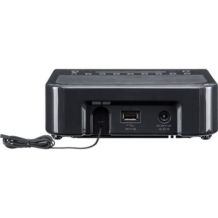 Sangean SG-114 Radio Despertador HD Radio AM FM USB 40 Presets