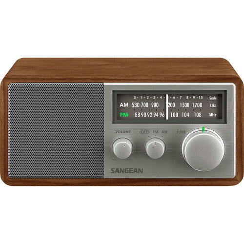 Sangean SG-116 Radio de Mesa AM/FM con Altavoz 3 Pulg 6.5W Madera