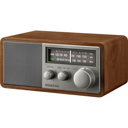 Sangean SG-116 Radio de Mesa AM/FM con Altavoz 3 Pulg 6.5W Madera