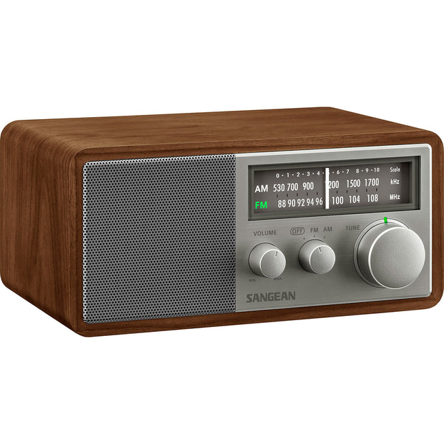 Sangean SG-116 Radio de Mesa AM/FM con Altavoz 3 Pulg 6.5W Madera