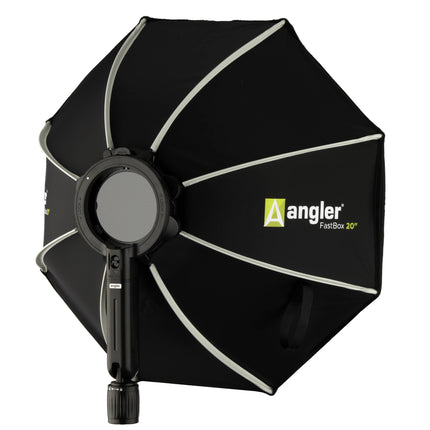 Angler FastBox Softbox Octagonal 20" para Flash Cámara Ángulo Ajustable