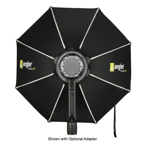 Angler FastBox Softbox Octagonal 20" para Flash Cámara Ángulo Ajustable