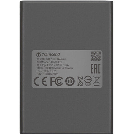Transcend RDE2 Lector de Tarjetas CFexpress Tipo B USB 3.2 Gen 2x2 20 Gb/s