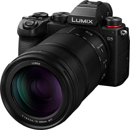 Panasonic LUMIX S 70-300mm f/4.5-5.6 Teleobjetivo Macro con Estabilizador óptico y parasol incluido
