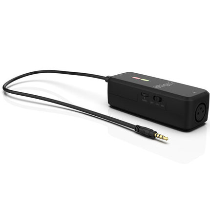 IK Multimedia iRig Pre 2 Interfaz Microfono XLR +48V Phantom 20h bateria