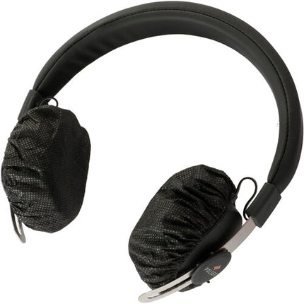 Auray Fundas Desechables para Auriculares On-Ear 50 Pares Negro 2.5"