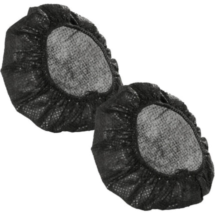 Auray Fundas Desechables para Auriculares Over-Ear 50 Pares Negro 4.5 Pulgadas