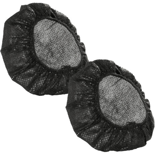 Auray Fundas Desechables para Auriculares Over-Ear 50 Pares Negro 4.5 Pulgadas