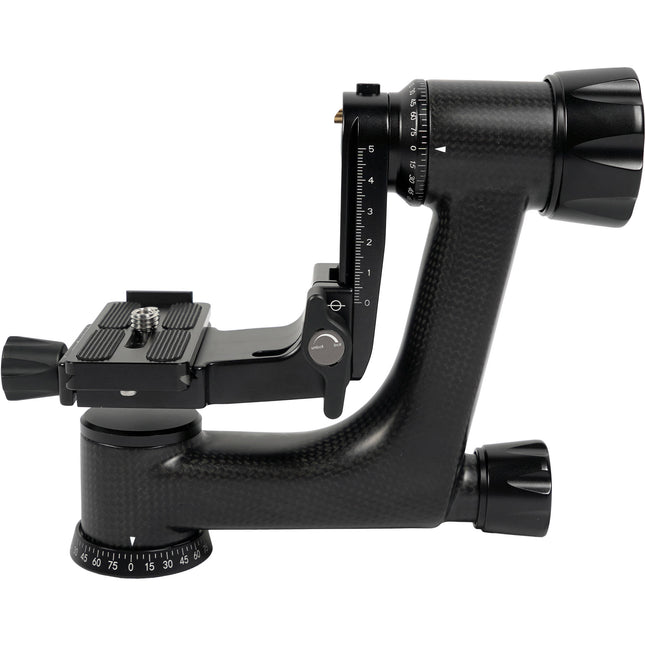 Sirui PH-10 Cabezal Gimbal de Fibra de Carbono 33 lb con Placa Rápida Arca