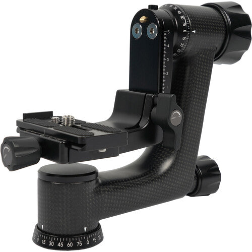 Sirui PH-10 Cabezal Gimbal de Fibra de Carbono 33 lb con Placa Rápida Arca