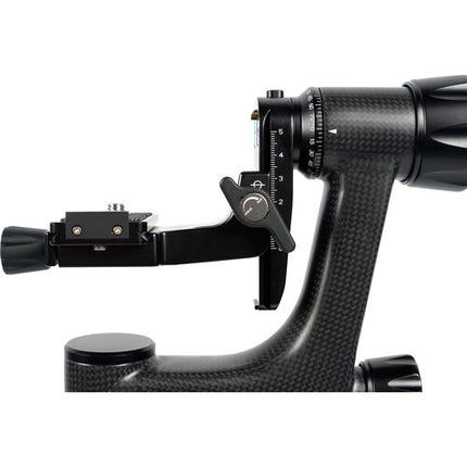 Sirui PH-10 Cabezal Gimbal de Fibra de Carbono 33 lb con Placa Rápida Arca