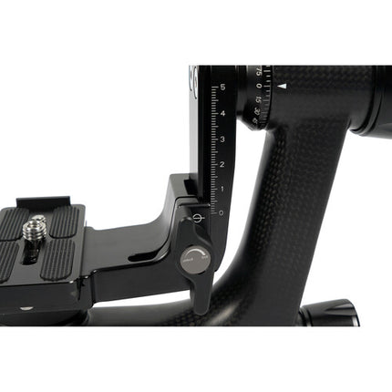 Sirui PH-10 Cabezal Gimbal de Fibra de Carbono 33 lb con Placa Rápida Arca
