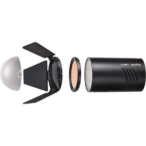 Godox AD100pro Kit Iluminación Portátil 3 Luces 34 y 33.5 Pulgadas