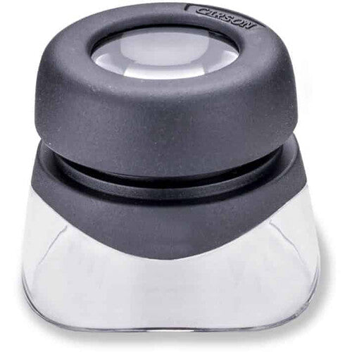 Carson LH-30 VersaLoupe Lupa 10x 10 piezas enfoque ajustable acrílico