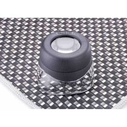 Carson LH-30 VersaLoupe Lupa 10x 10 piezas enfoque ajustable acrílico