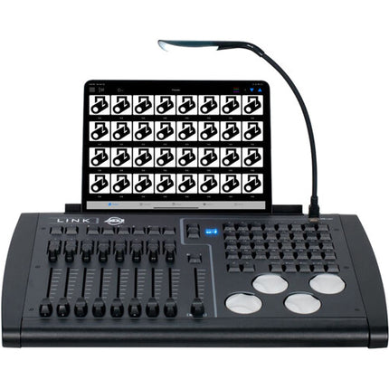 American DJ LINK Controlador de DMX Inalámbrico 4 Universos 2048 Canales Rackmount Kit