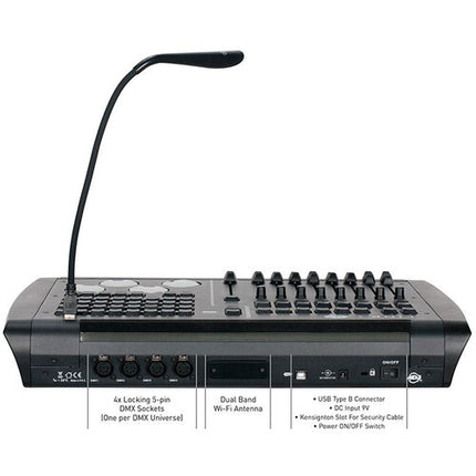 American DJ LINK Controlador de DMX Inalámbrico 4 Universos 2048 Canales Rackmount Kit
