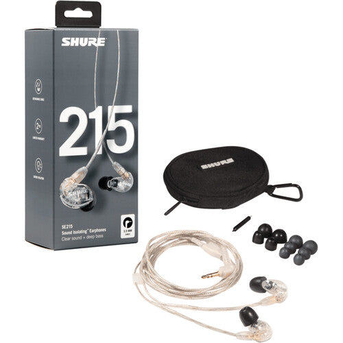 Shure SE215 Pro Auriculares con Aislamiento Sonoro Cable Desmontable 64"