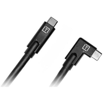 Tether Tools TetherPro Cable USB-C 15' Negro con Soporte para Cámara y Cable