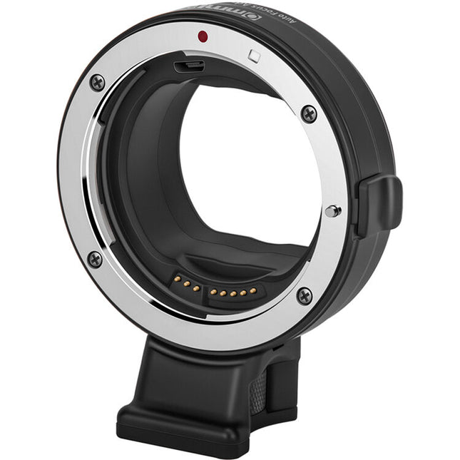 Commlite Adaptador Electrónico de Montura AF para Lentes Canon EF EF-S a L-Mount con Pie de Trípode