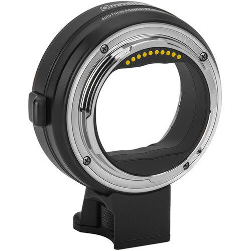 Commlite Adaptador Electrónico de Montura AF para Lentes Canon EF EF-S a L-Mount con Pie de Trípode