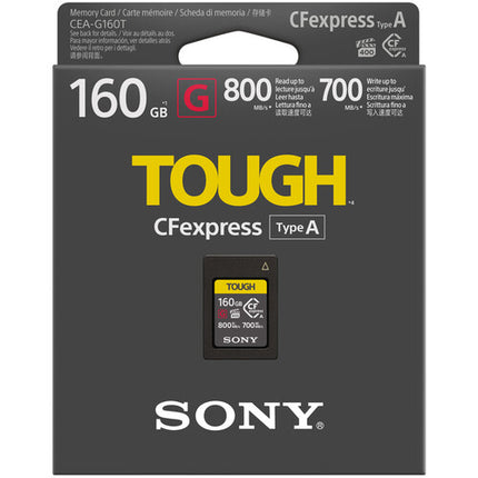Sony 160GB CFexpress Tipo A Tarjeta de Memoria 800 MB/s Velocidad de Lectura 700 MB/s Escritura