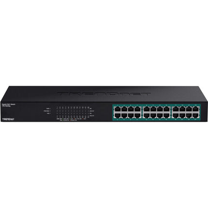 TRENDnet TPE-TG240G Switch de 24 Puertos Gigabit PoE+ 370W 48 Gbps