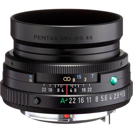 Pentax HD Pentax-FA 43mm f1.9 Limited objetivo 49mm con parasol y funda