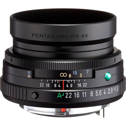 Pentax HD Pentax-FA 43mm f1.9 Limited objetivo 49mm con parasol y funda