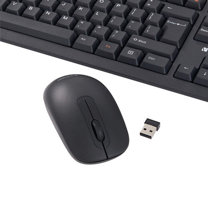 Verbatim Teclado y Ratón Inalámbrico 2.4 GHz 1000 dpi Ambidiestro