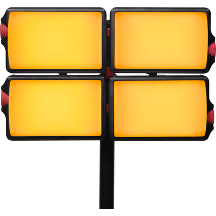 DMG Lumiere DASH Panel LED RGB portátil Kit 4 luces 1000 Lux Bluetooth