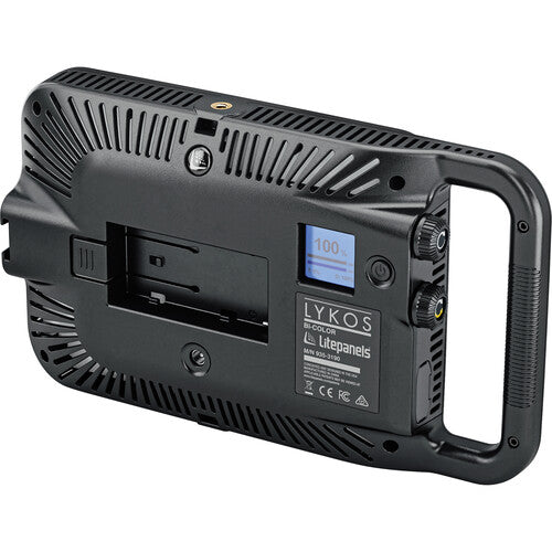 Litepanels Lykos+ Luz LED bicolor 3200-5600K CRI 96 con difusor