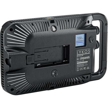 Litepanels Lykos+ Luz LED bicolor 3200-5600K CRI 96 con difusor