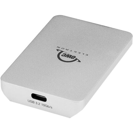 OWC 2TB Envoy Pro Elektron SSD Externa USB-C 3.2 Gen 2 1011 MB/s Silver