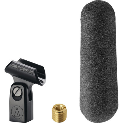 Audio-Technica AT875R Micrófono Corto Shotgun con Interface XLR para Smartphones y Cable 3.5mm
