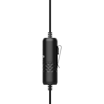 Synco Lav-S6E Micrófono Lavalier Omnidireccional con Cable Largo y Reducción de Ruido