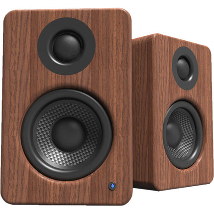 Kanto Living YU2 Altavoces Activos de Escritorio Madera 50W RMS 3 Pulgadas