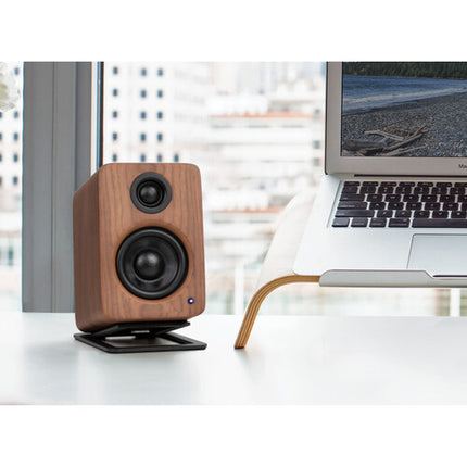 Kanto Living YU2 Altavoces Activos de Escritorio Madera 50W RMS 3 Pulgadas