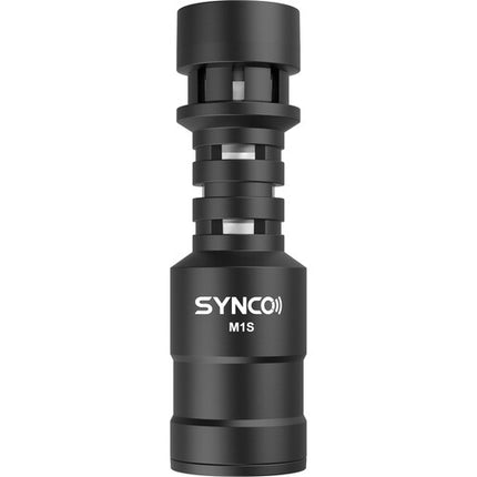 Synco Mic-M1S Micrófono Escopeta Ultracompacto para Cámara con Shockmount y Paraviento