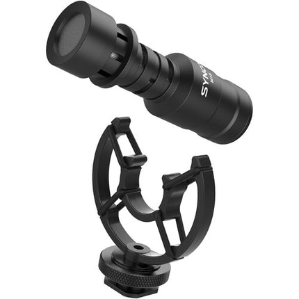 Synco Mic-M1S Micrófono Escopeta Ultracompacto para Cámara con Shockmount y Paraviento